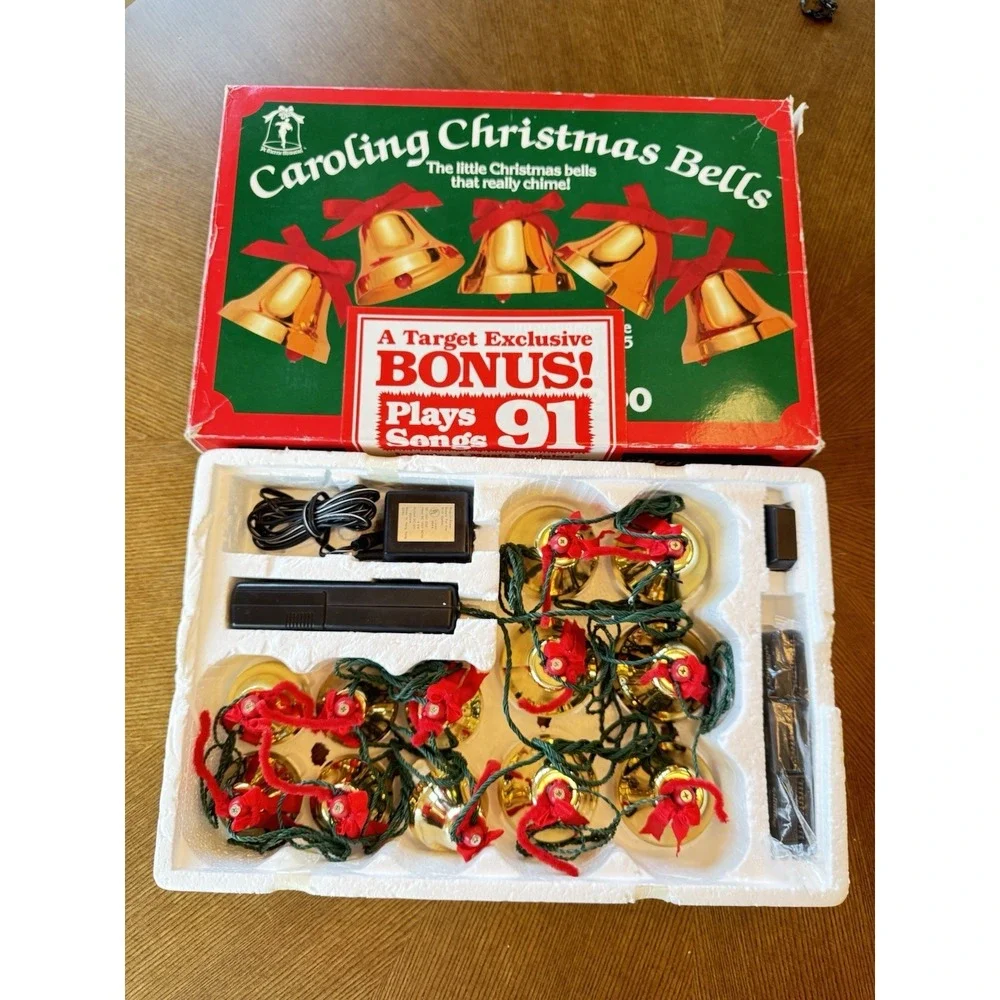 Ye Merrie Minstrel Caroling Christmas Bells AUS200 - BONUS 91 SONGS!! Tested‎